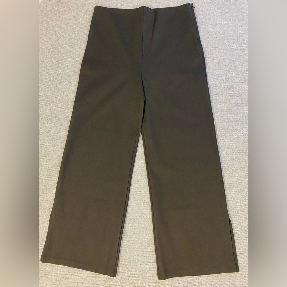 Lulus Compelling Attitude Black High-Rise Wide-Leg Black Women's Pants